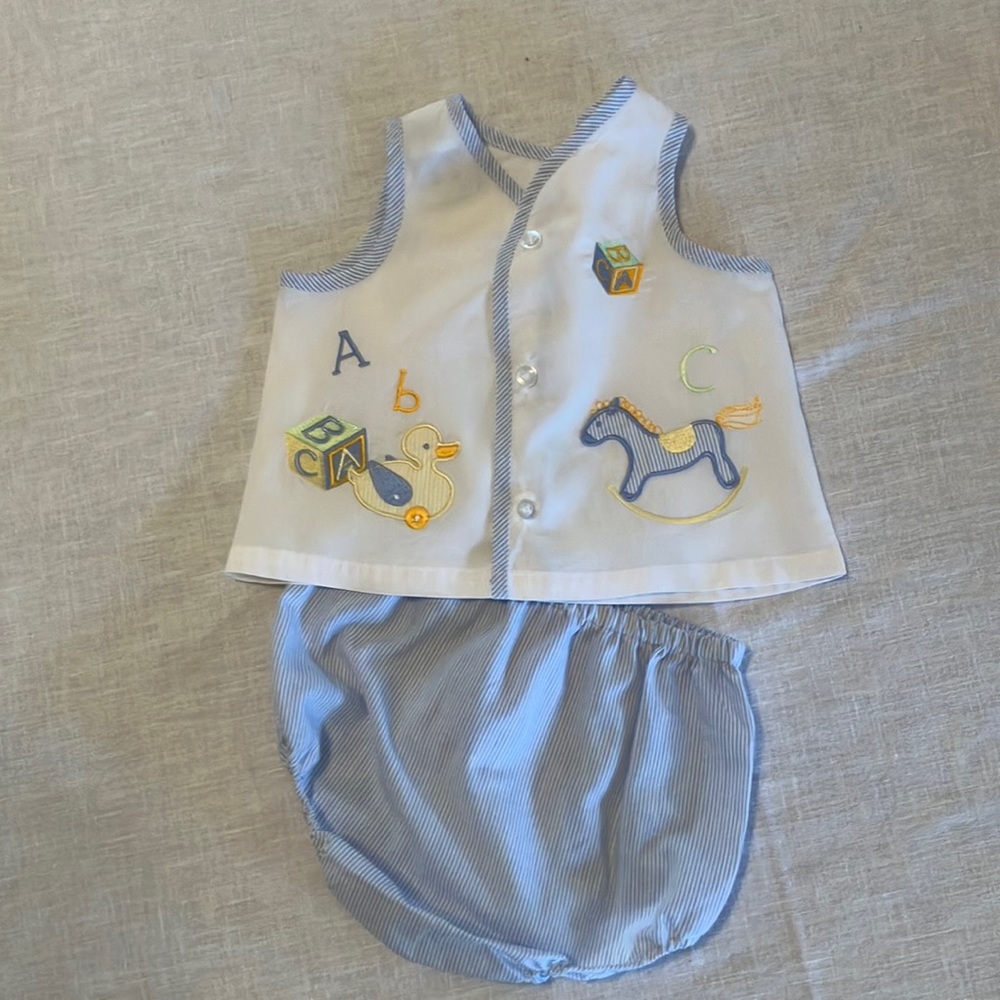 0-3M diaper cover set